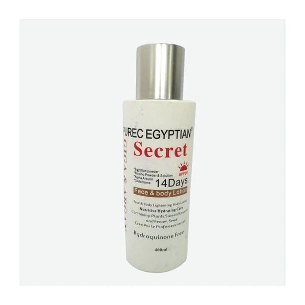 Purec Egyptian Secret 14 Days Face & Body Lotion