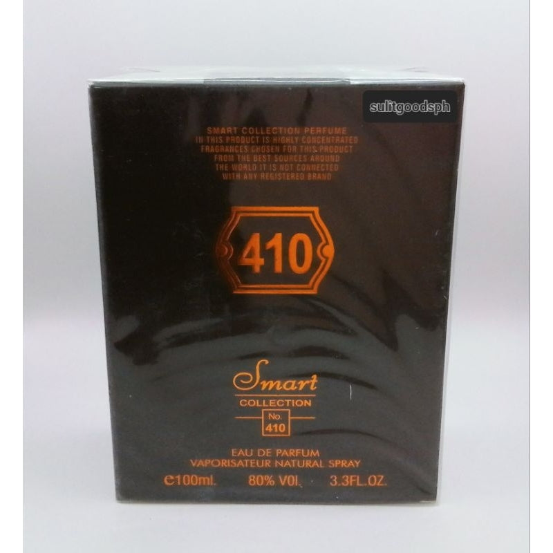 Smart Collection 410 - Bvlgari Man in Black Perfume 100ml