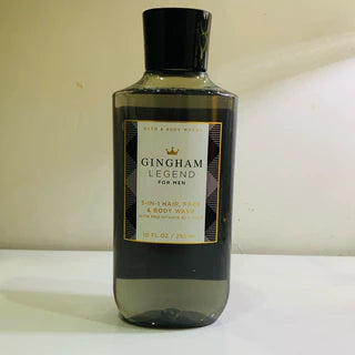 Bath & Body Works Gingham Legend 3-in-1 Hair, Face & Body Wash