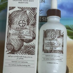 Estelin Coconut Oil & Vitamin E Body Oil (100ml)