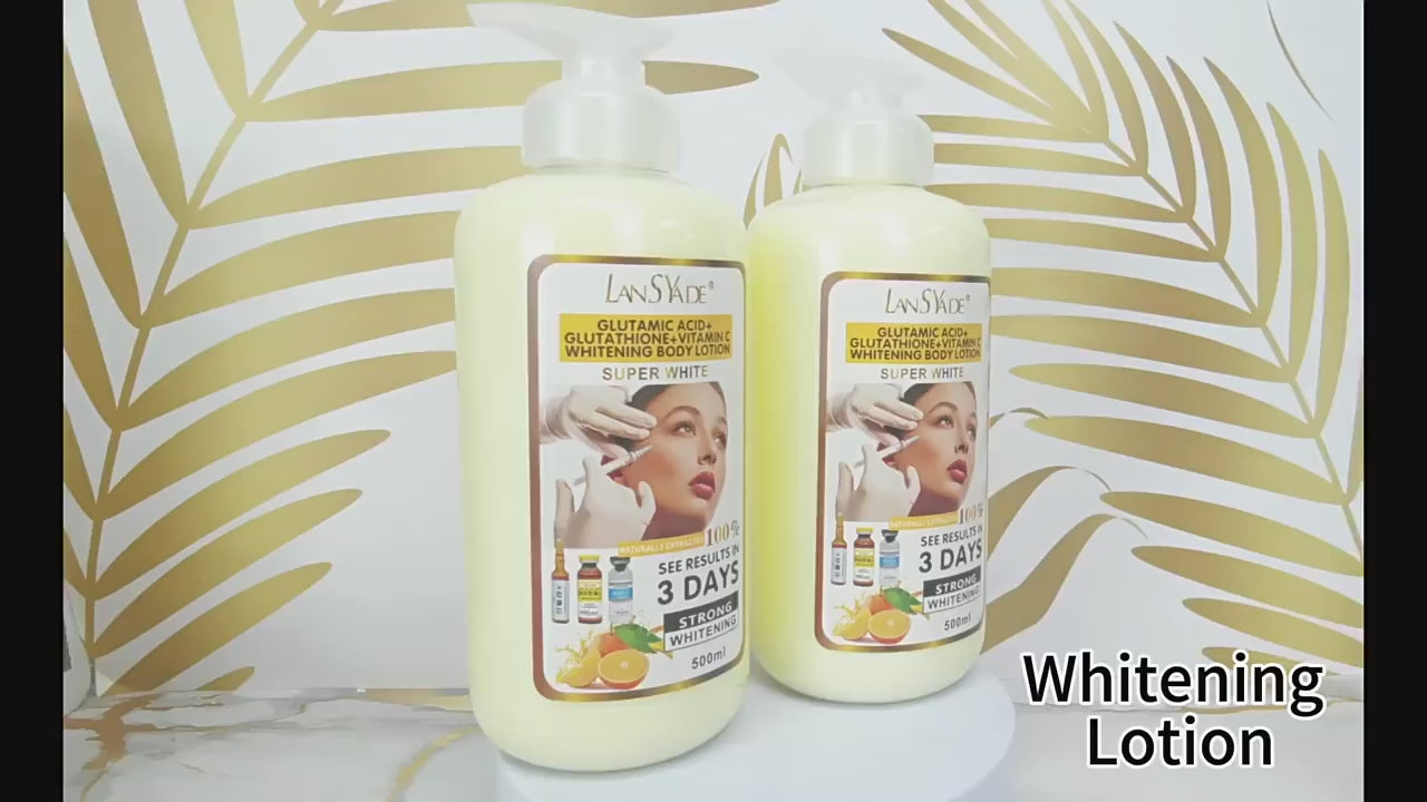LansYade Natural Skincare AHA Vitamin C Body Lotion Moisturizing White –  Starsam Naturals