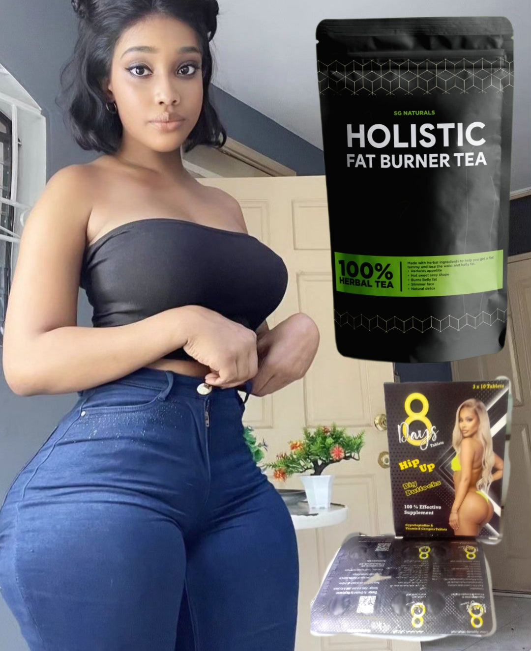 SG NATURALS Holistic Fat Burner Tea 4