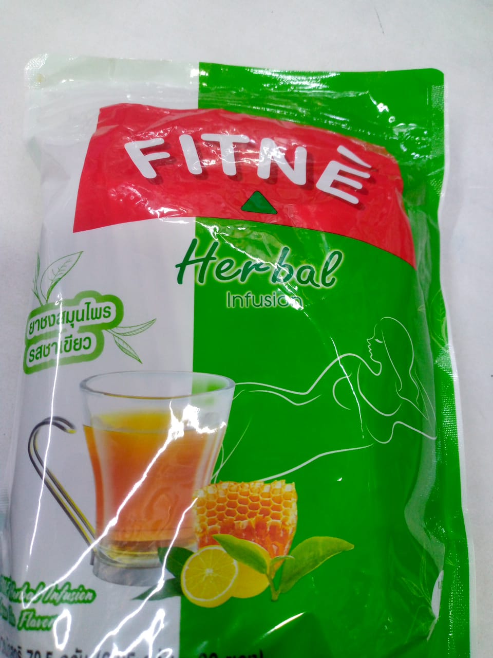 Fitne Herbal Infusion Slimming Tea, Green Tea Flavor