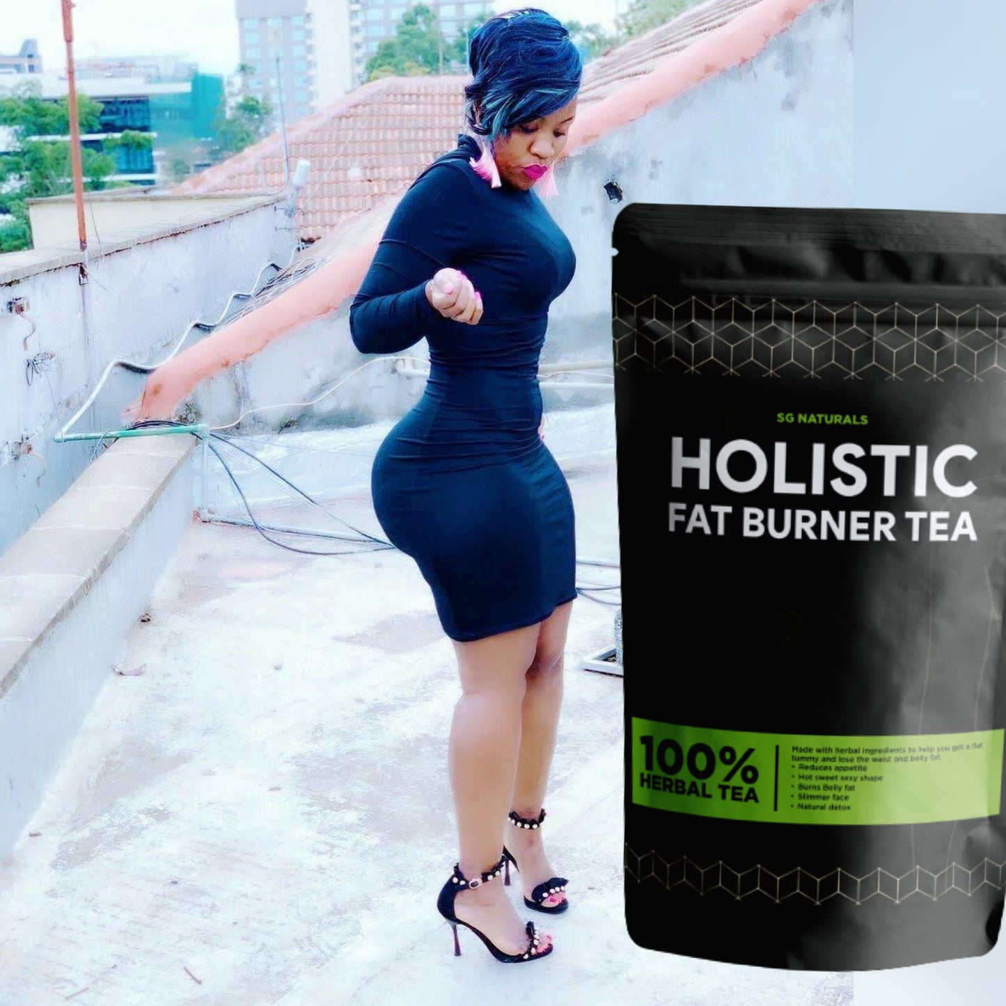 SG NATURALS Holistic Fat Burner Tea 4
