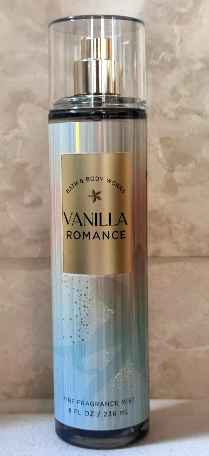Bath & Body Works Vanilla Romance Fragrance Body Mist