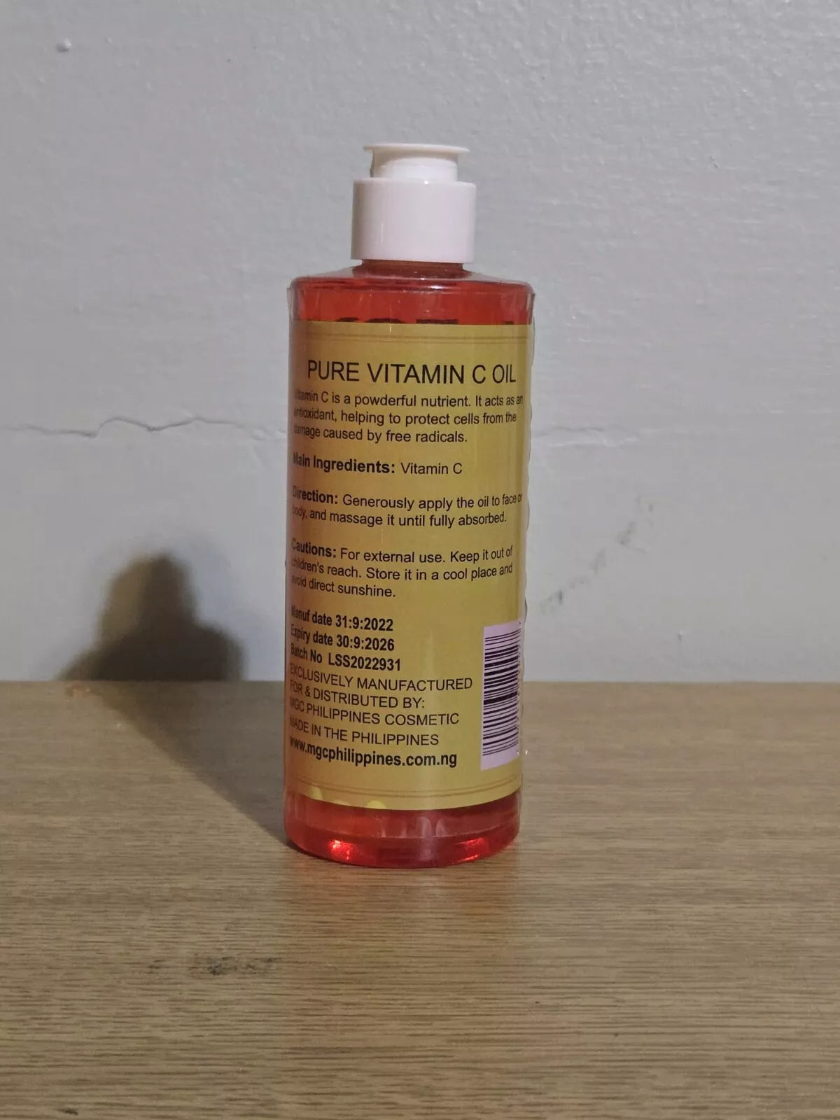 Pure Egyptian Magic Whitening Vitamin C Oil (250ml)