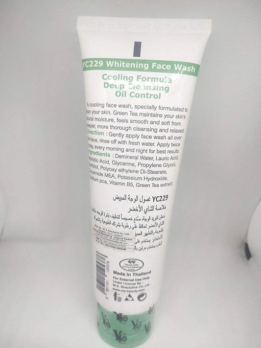 YC Whitening Face Wash with Cucumber Extract (100ml)