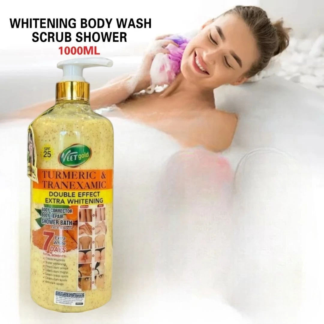 Veet Gold Turmeric & Tranexamic Super Whitening Shower Gel – 1000ml