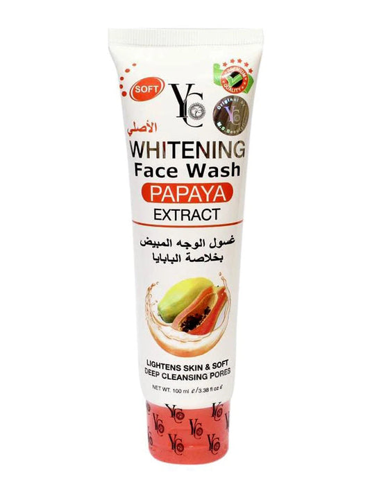 YC Whitening Face Wash with Papaya Extract – 100ml