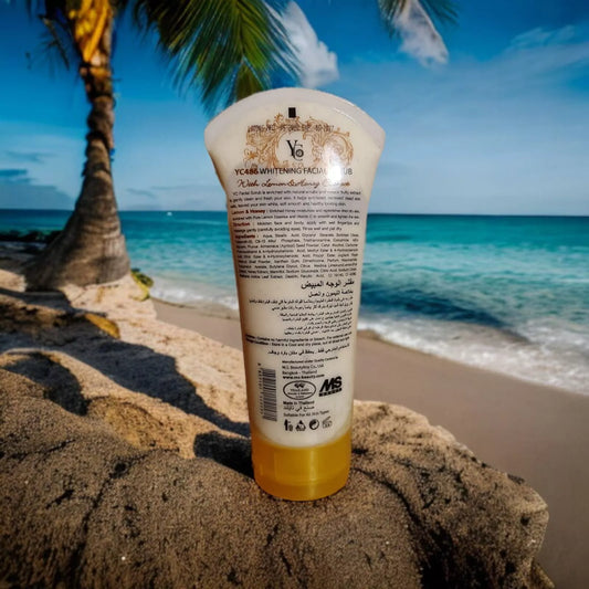 YC Whitening Facial Scrub with Lemon & Honey Extract – 175ml