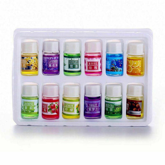 12pcs Aromatherapy Essential Oil Pack for Indoor Humidifiers