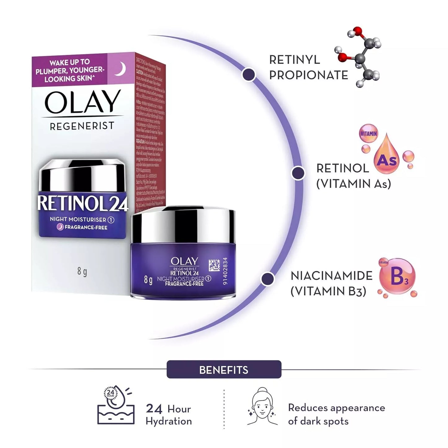 Olay Regenerist Retinol 24 Night Moisturiser