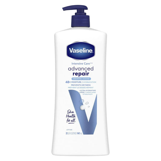 Vaseline Intensive Care Advanced Repair Unscented Body Lotion