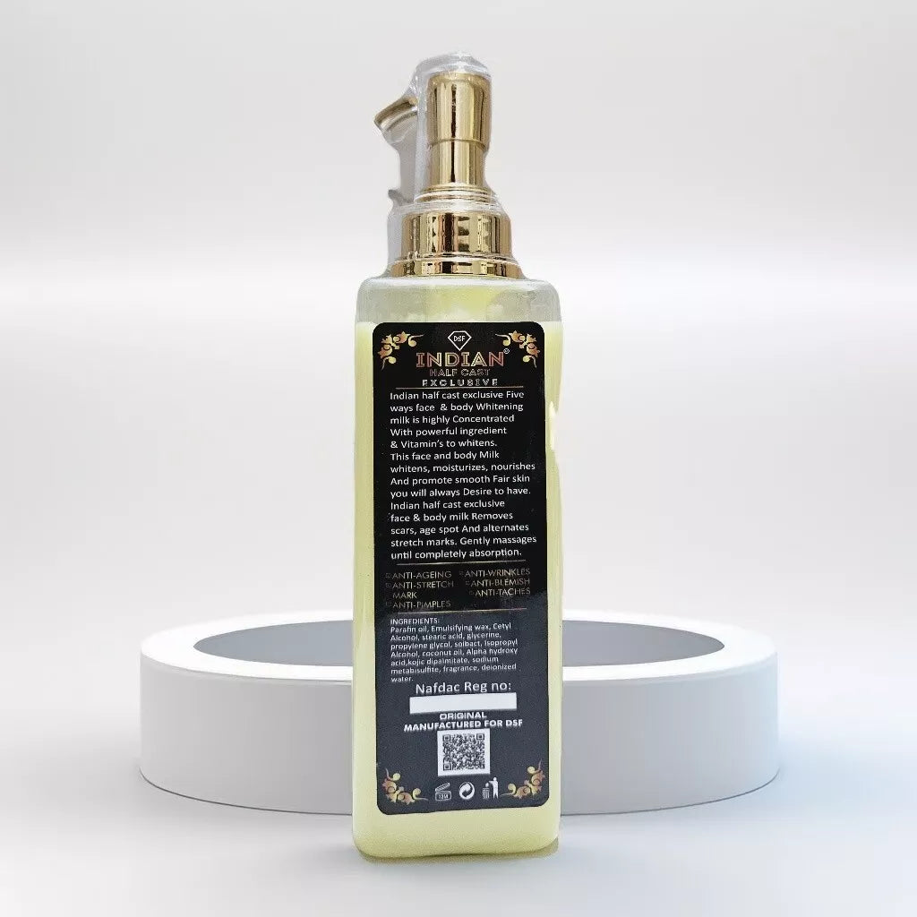 Indian Half Cast Exclusive Face & Body Milk