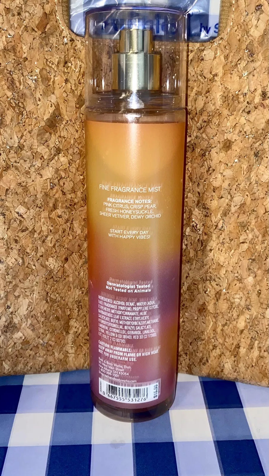 Bath & Body Works Happy Vibes Fine Fragrance Mist