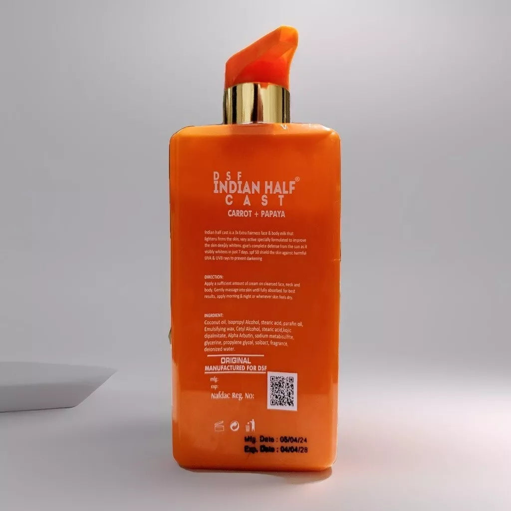 Indian Half Cast Fairness Face & Body Milk