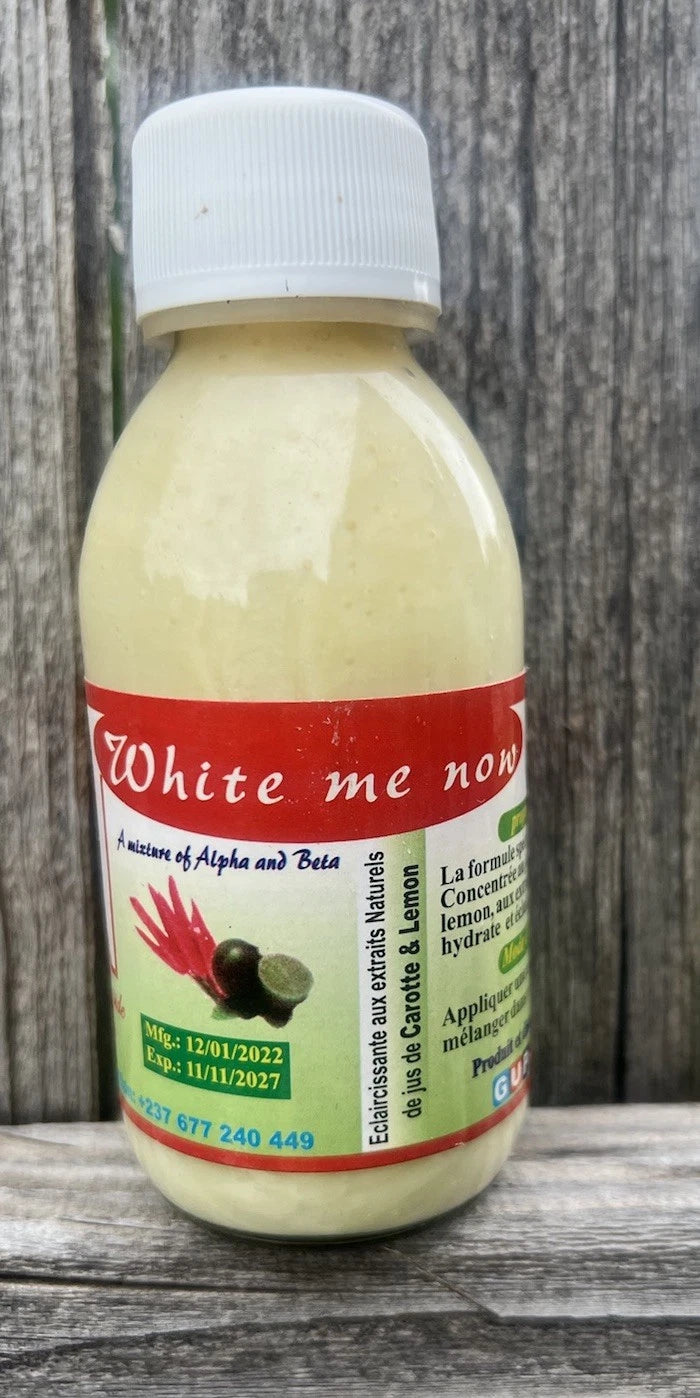 White Me Now Carrot, Lemon & Glutathione Serum Super Éclaircissant