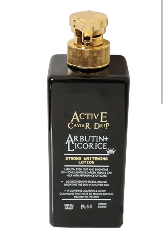 Active Caviar Drip Arbutin + Licorice Strong Whitening Lotion