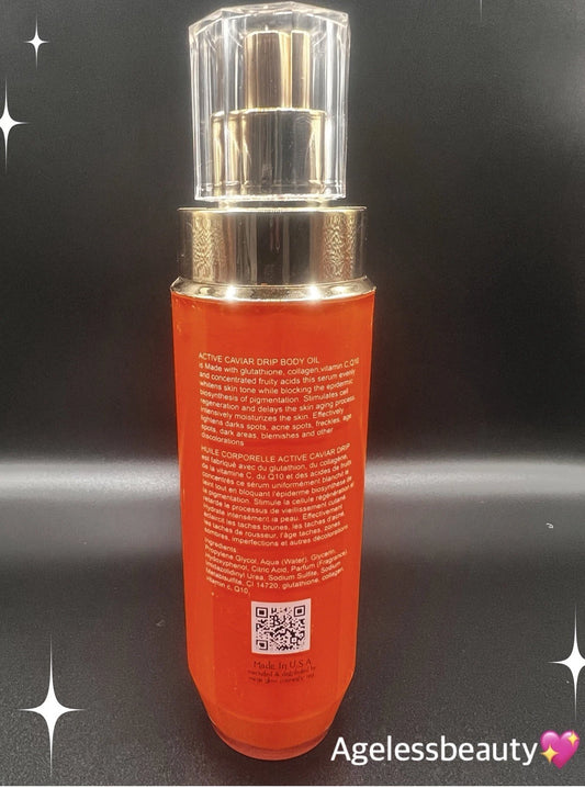 Active Caviar Drip Vitamin C & Turmeric Oil 100ml