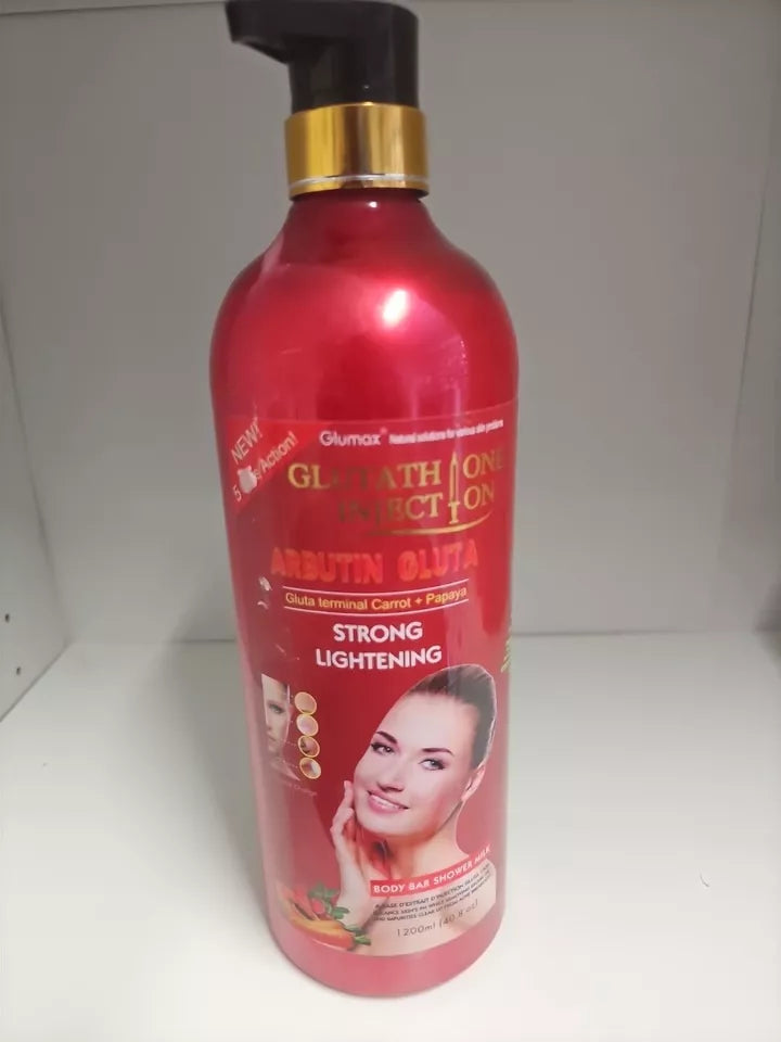 Glumax Glutathione Arbutin Gluta Strong Skin Lightening Body Milk Lotion