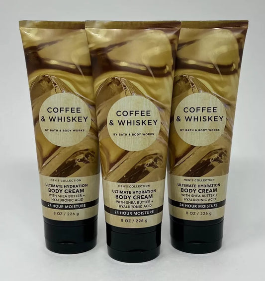 Bath & Body Works Coffee & Whiskey Ultimate Hydration Body Cream