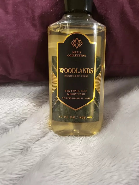 Bath & Body Works Woodlands 3-in-1 Hair, Face & Body Wash