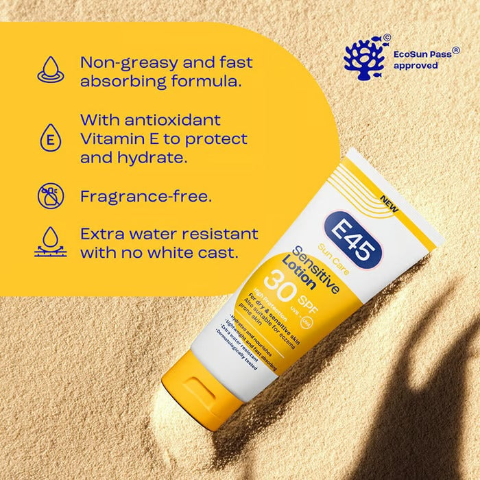 E45 Sun Care Sensitive Lotion SPF 30