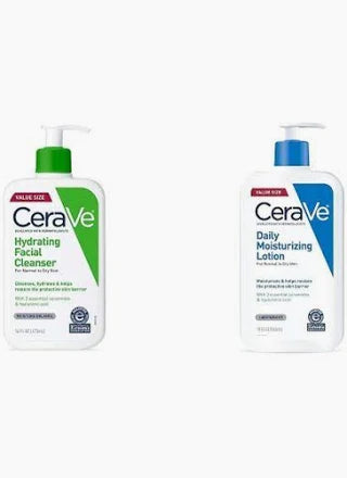 CERAVE DAILY MOISTURIZING LOTION & CLEANSER 2