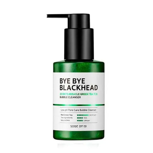 Some By Mi Bye Bye Blackhead 30 Days Miracle Green Tea Tox Bubble Cleanser (120g)