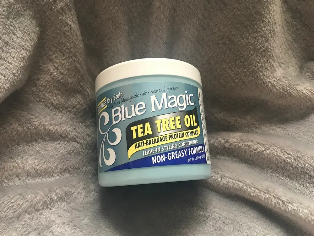 Blue Magic Tea Tree Oil Leave-In Styling Conditioner – 390g