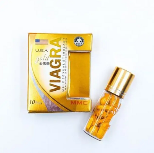 USA Gold Viagra MMC – 10 Sex Pills / Bottle