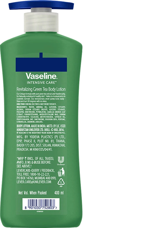 Vaseline Intensive Care Revitalizing Green Tea Lotion