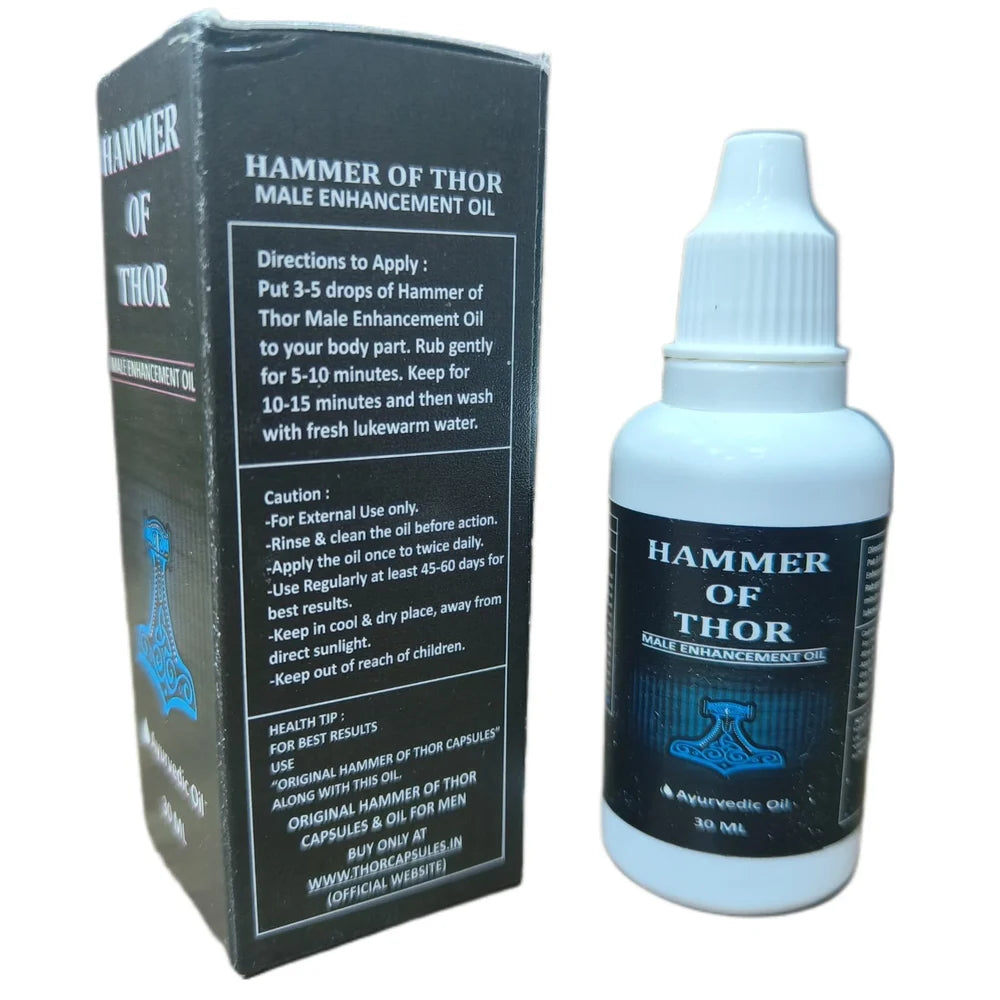 Hammor of Thor Male Enhancement Oil