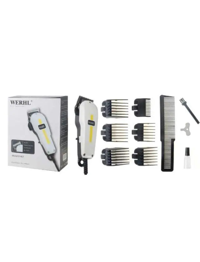 Wahl 08466-424 Corded Super Taper Hair Clipper – White