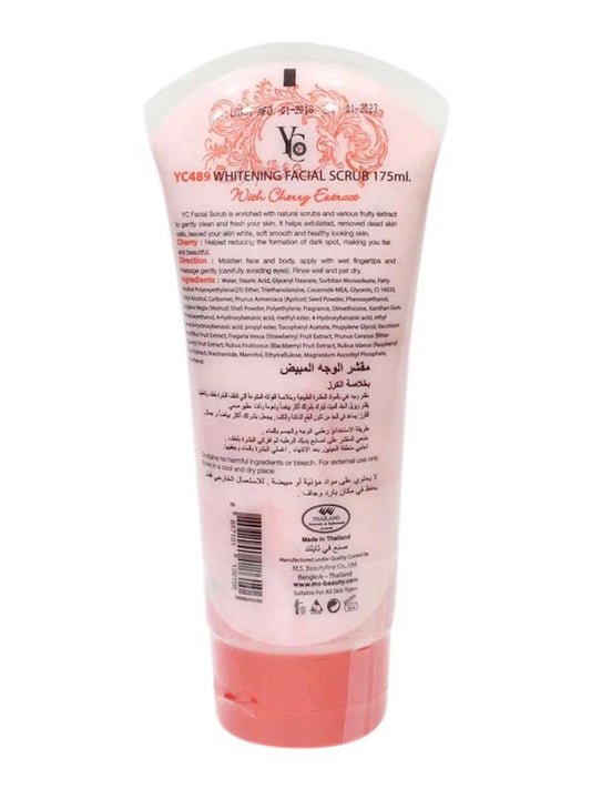 YC Whitening Facial Scrub with Cherry Extract – 175ml