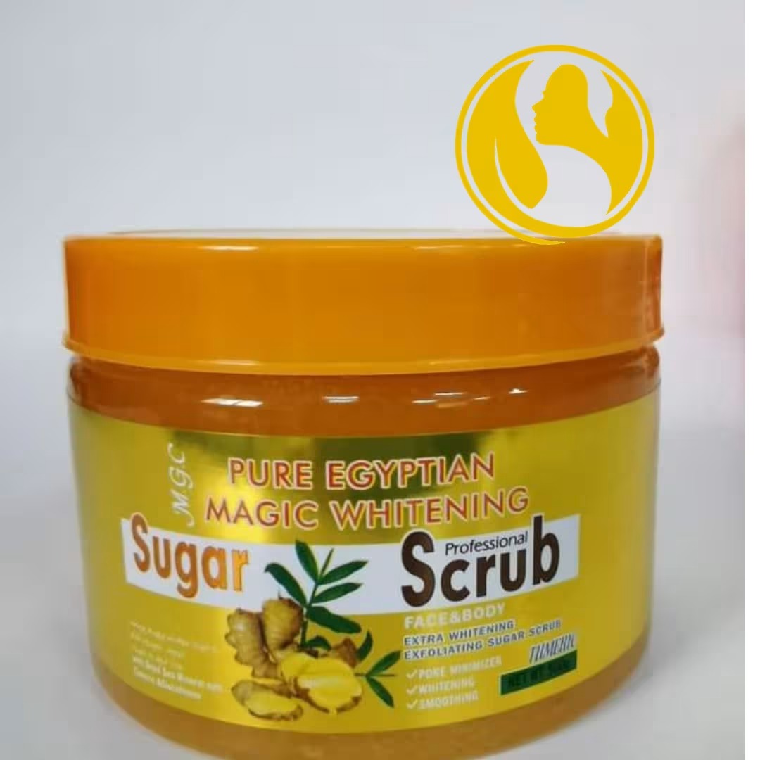 Pure Egyptian Magic Whitening Turmeric Sugar Scrub 500g