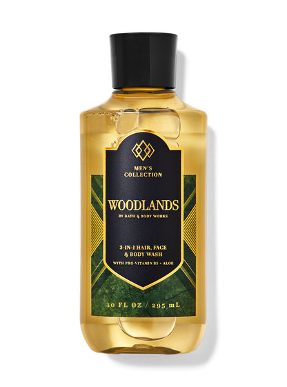 Bath & Body Works Woodlands 3-in-1 Hair, Face & Body Wash