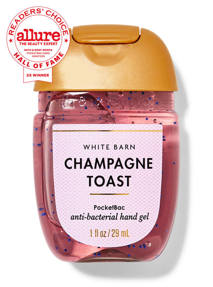 Bath & Body Works White Barn Champagne Toast PocketBac Hand Gel