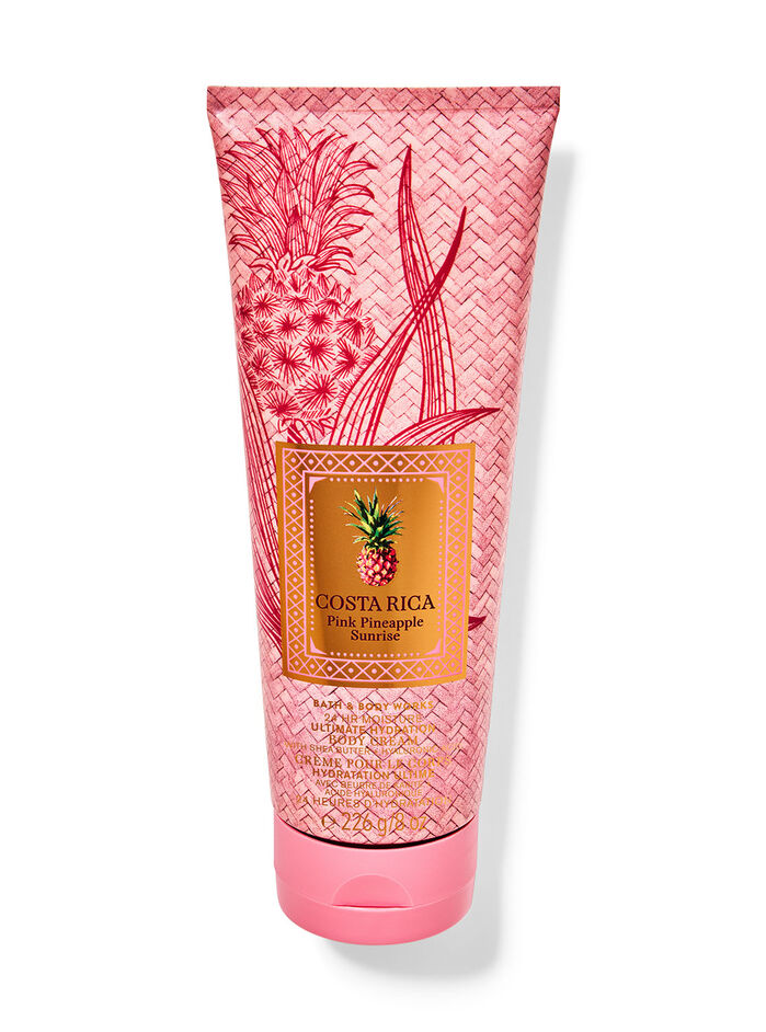Bath & Body Works Costa Rica Pink Pineapple Sunrise Ultimate Hydration Body Cream