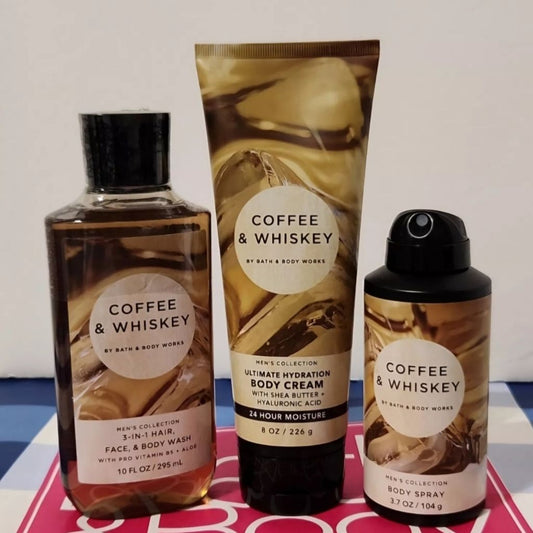 Bath & Body Works Coffee & Whiskey Set