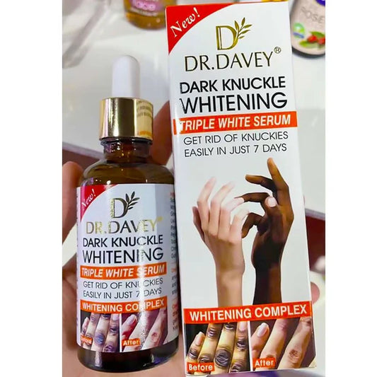 Dr. Davey Dark Knuckles Whitening Triple White Serum - 50ml.