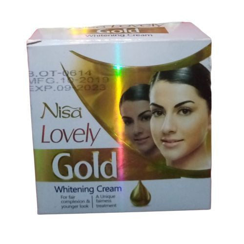 Nisa Lovely gold whitening cream