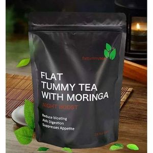 WINS TOWN Flat Tummy Tea With Moringa