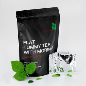 WINS TOWN Flat Tummy Tea With Moringa