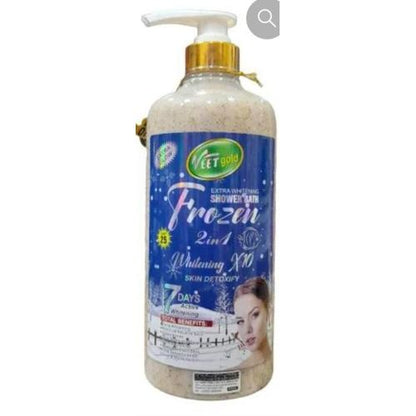 Fresh Frozen 2 in 1 Extra Whitening Shower Bath Gel for skin Detoxification -1000ml