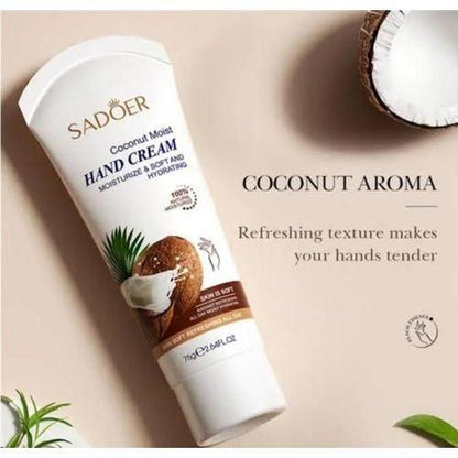 SADOER Coconut hand cream moisturize &soft and hydrating