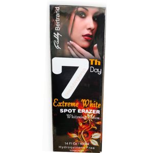 Freddy 7Th Day Extreme White Spot Erazer Whitening Lotion-400ml