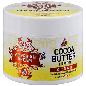 American Dream Lemon Cocoa Butter For Skin Brightening Fadeout