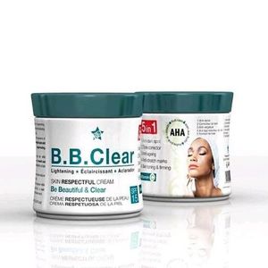 B.B. Clear AHA 5 In 1 Lightening Cream with vitamin C for Clear Skin