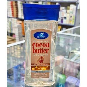 Dr. Davey Cocoa Butter Glow Body Oil With 100% Pure Cocoa Butter.